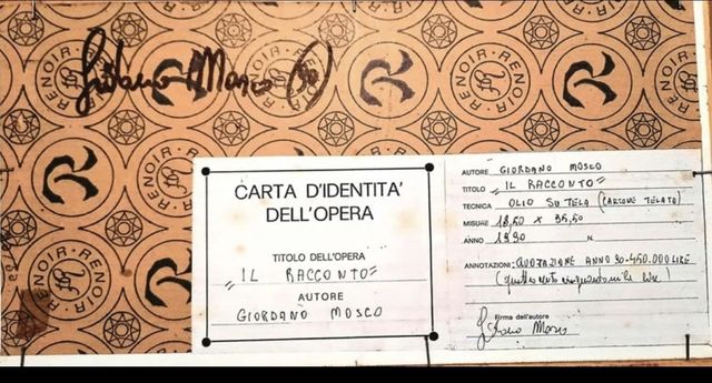 Quadro di Giordano Mosco