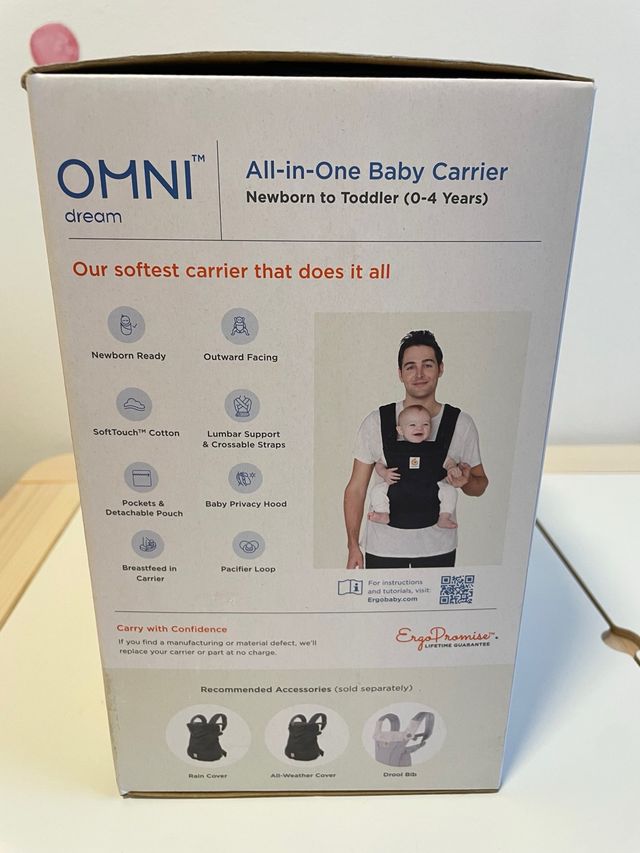 Portabebe Ergobaby negro 