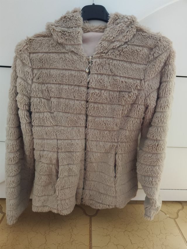 Giacca pellicciotto