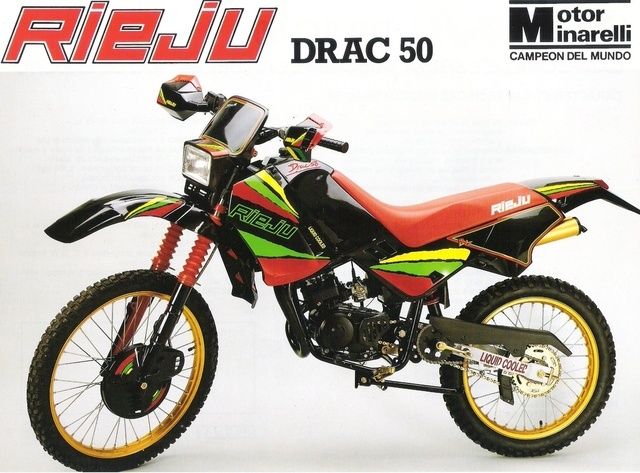 Kit De Pegatinas Compatibles Rieju Drac Negra