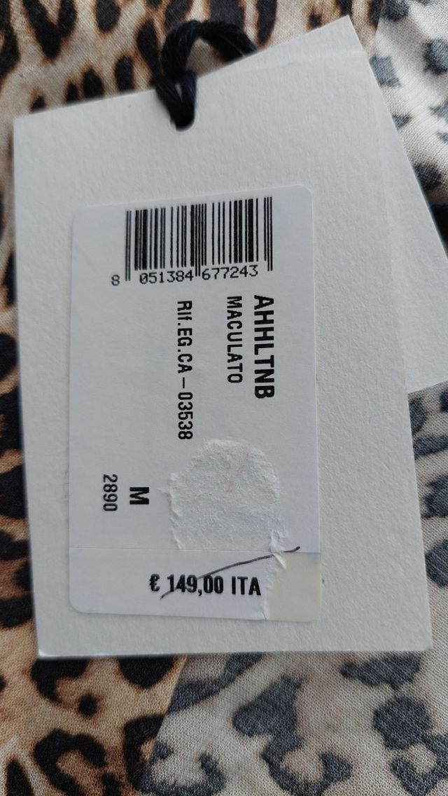 Abito Dixie maculato Nuovo costava 149 euro