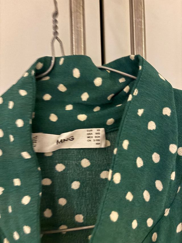 Mono MANGO Topos blancos