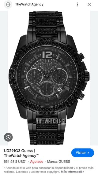 Reloj exclusivo de Guess