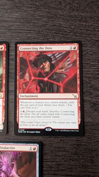 5 cartas raras rojas