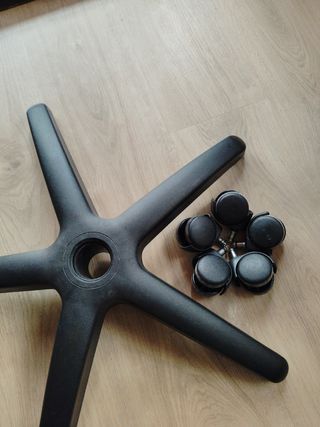 Base estrella Naylon reforzado silla oficina.