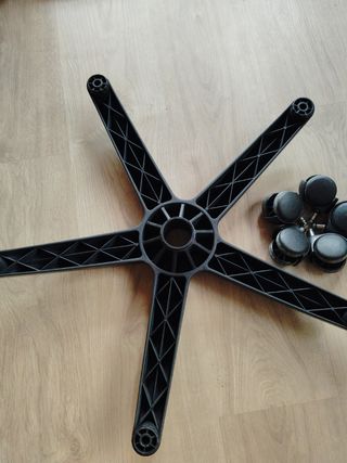 Base estrella Naylon reforzado silla oficina.