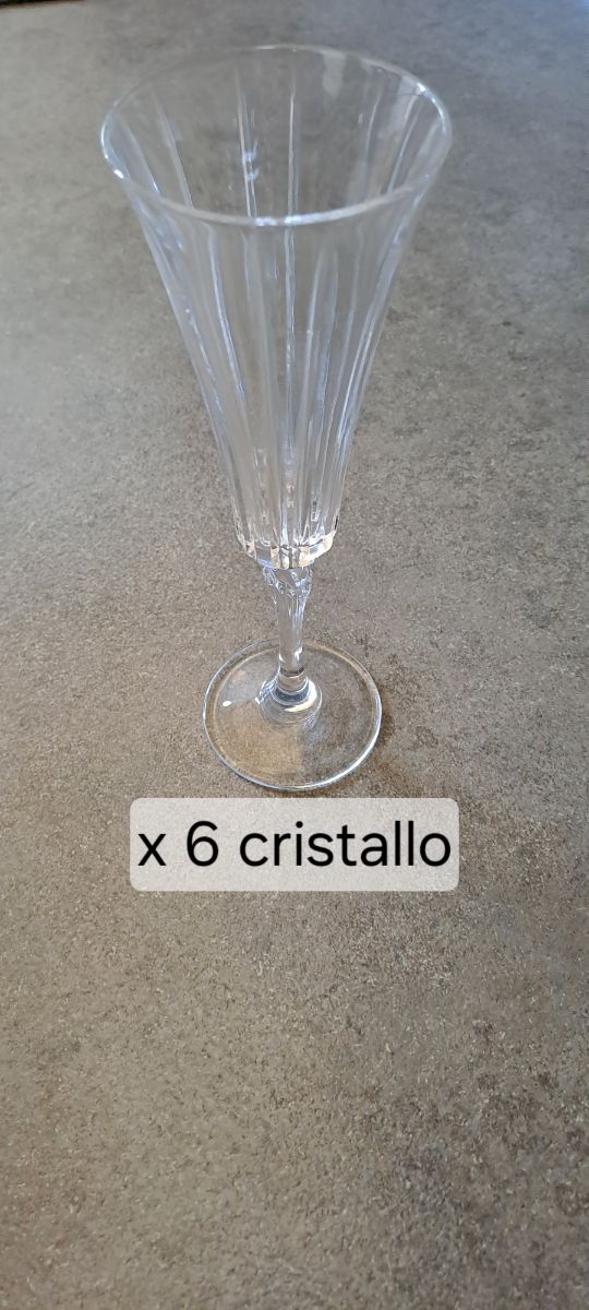 Bicchieri cristallo 30 pezzi