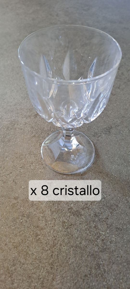 Bicchieri cristallo 30 pezzi