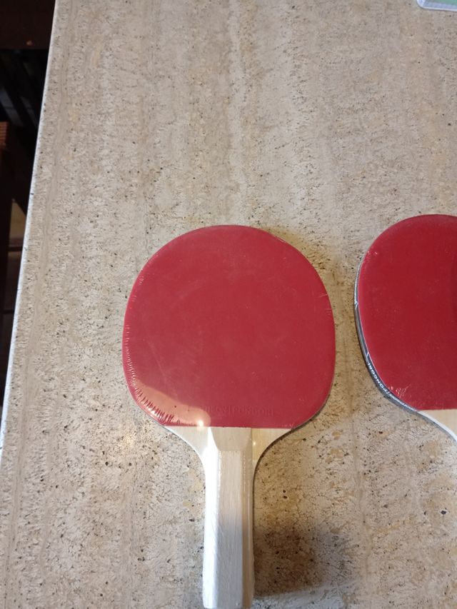 Set 4 racchette da ping pong 