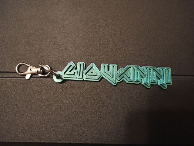 Portachiavi con nome