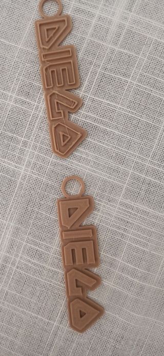 Portachiavi con nome