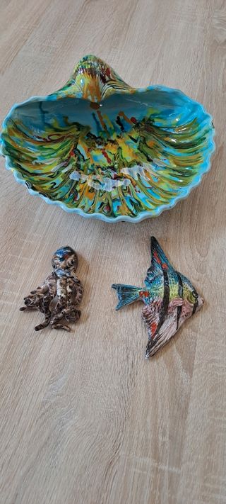 Oggetti mare vintage in ceramica