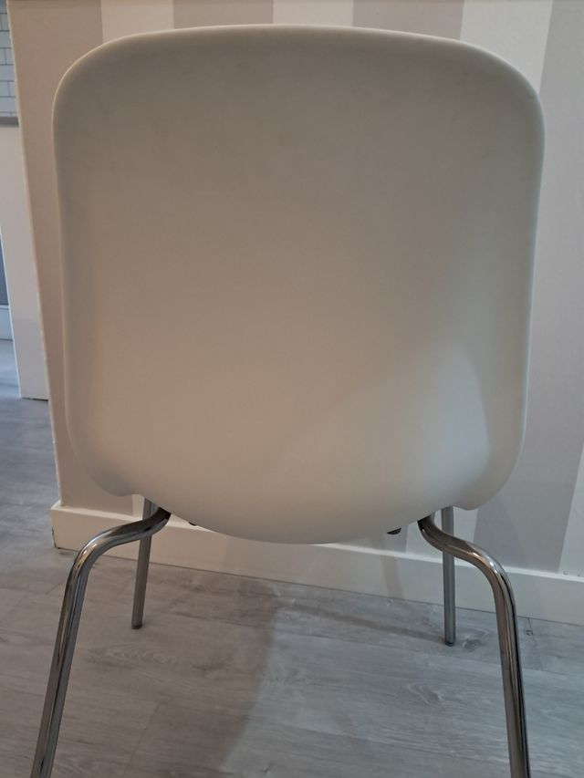 Sillas Blancas Ikea Modelo Lidas 2 unidades
