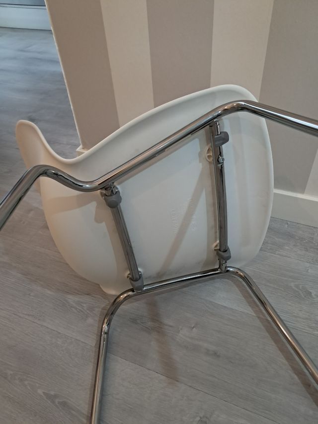 Sillas Blancas Ikea Modelo Lidas 2 unidades