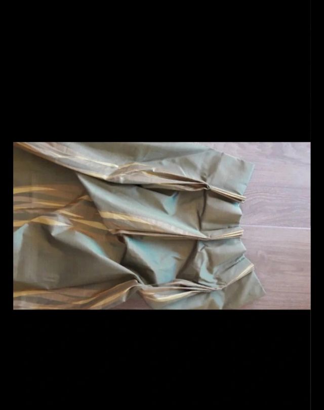 Cortinas verdes El Corte Ingles