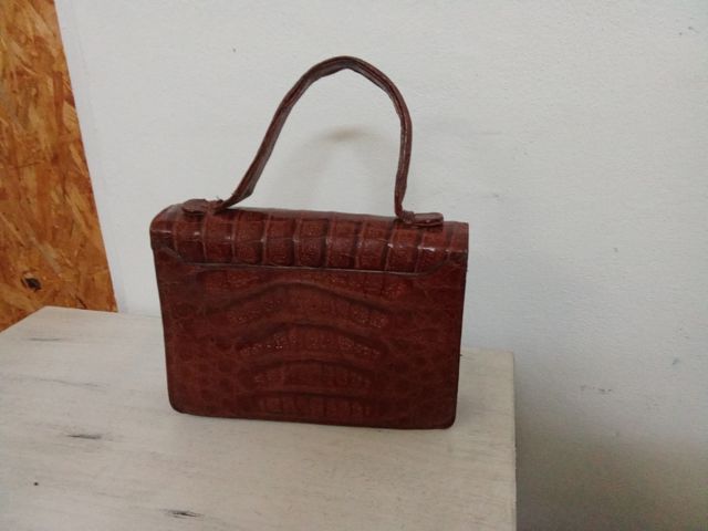 Bolso piel vintage