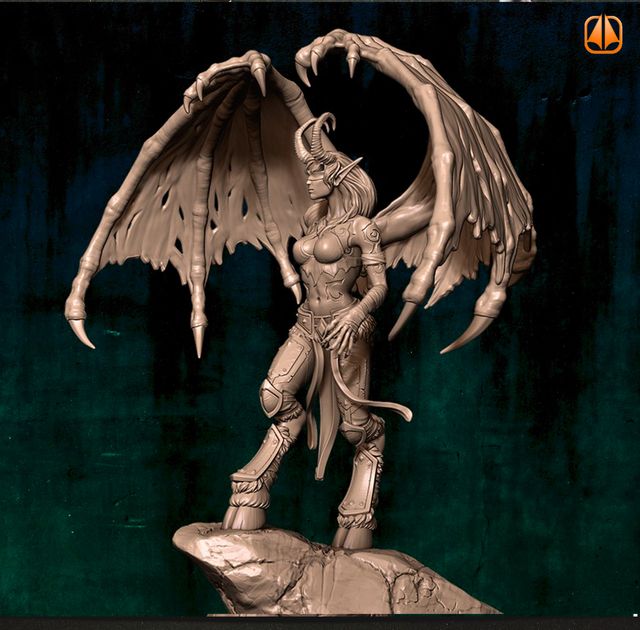 World of Warcraft - Demon Slayer - Impresion 3D