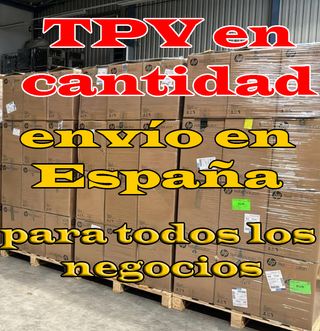 Diez TPVs HP moderno con pantalla tactíl
