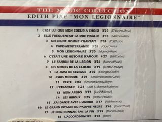 CD de Edith Piaf Mon Legionnaireselafo