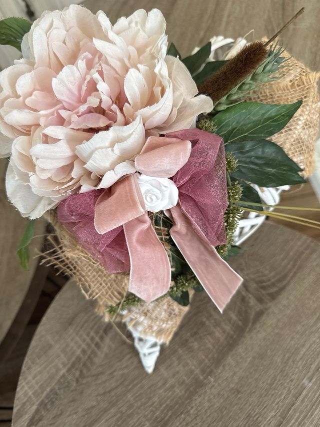 Cuore decorativo shabby chic