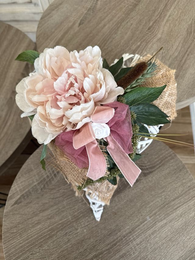 Cuore decorativo shabby chic