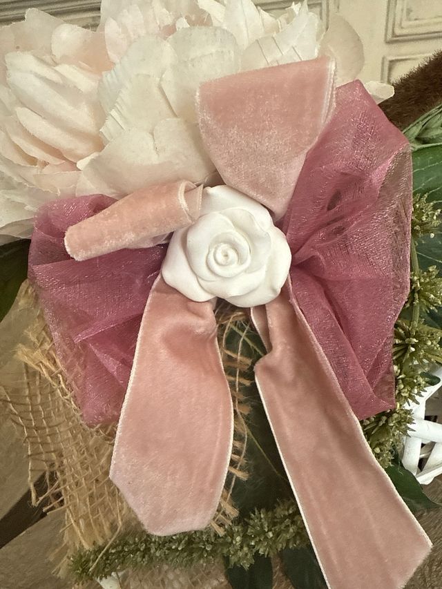 Cuore decorativo shabby chic