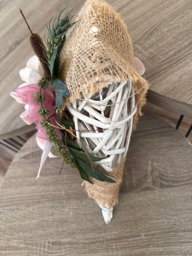 Cuore decorativo shabby chic