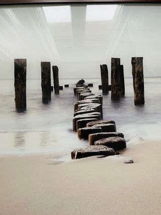 Quadro in vetro con cornice