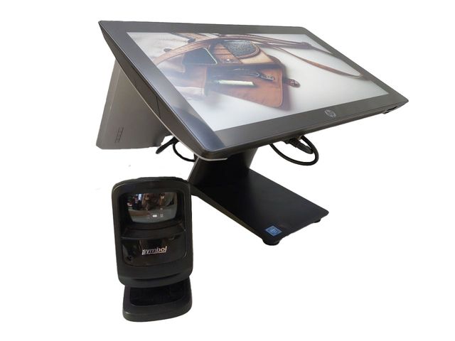 Moderno TPV HP con pantalla tactíl a bajo precio