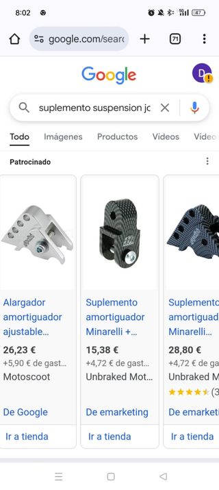 Suplemento amortiguador