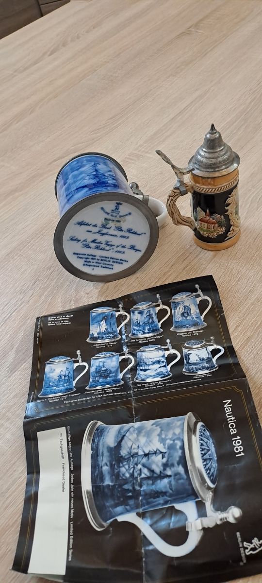 Boccali birra collezione nautica 81