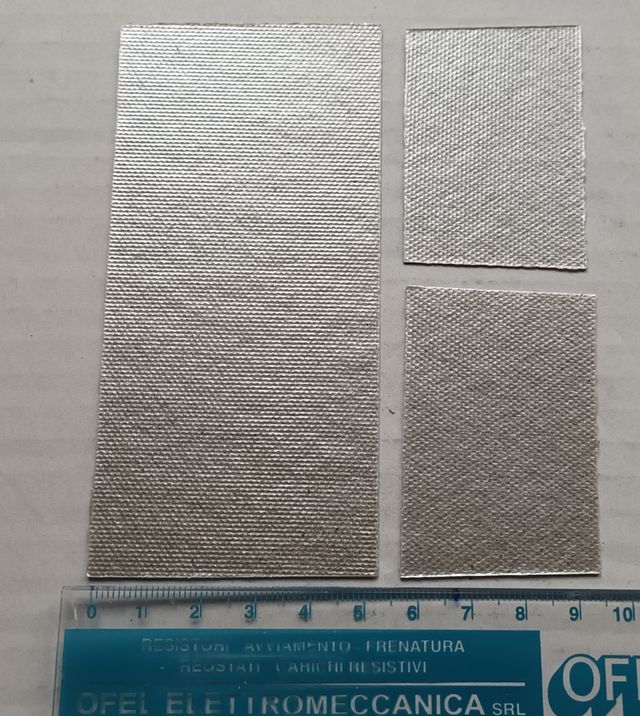 Placa de Mica para microondas 11.5x5.5cm