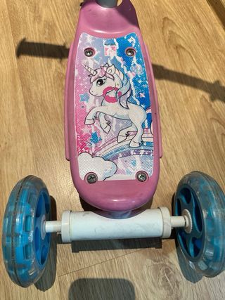 Patinete Niña Unicornio