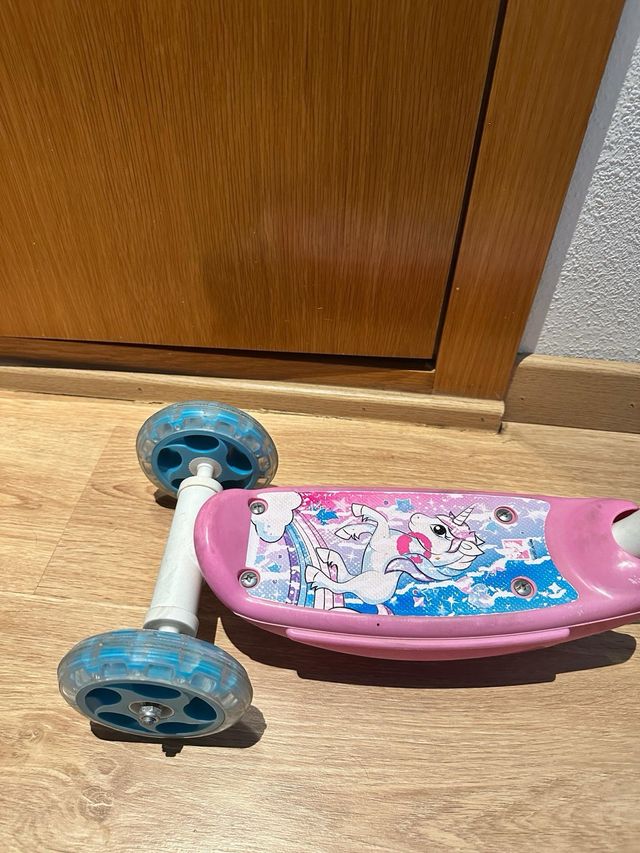 Patinete Niña Unicornio