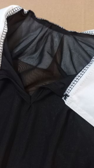 Camicia nera XXL trasparente
