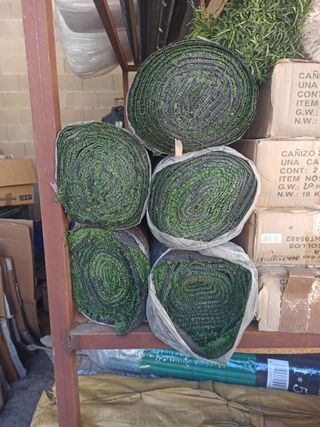 Rollos Césped artificial de 40mm y 8mm