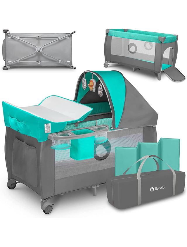 Cuna de viaje y parque