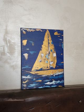 Quadro su tela in acrilico