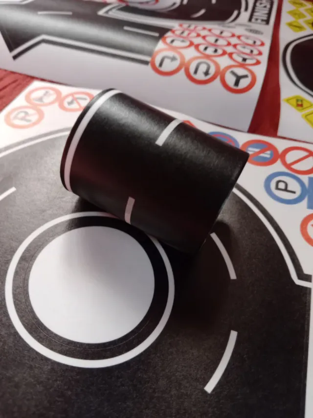 Strade per modellini di modelismo diorama