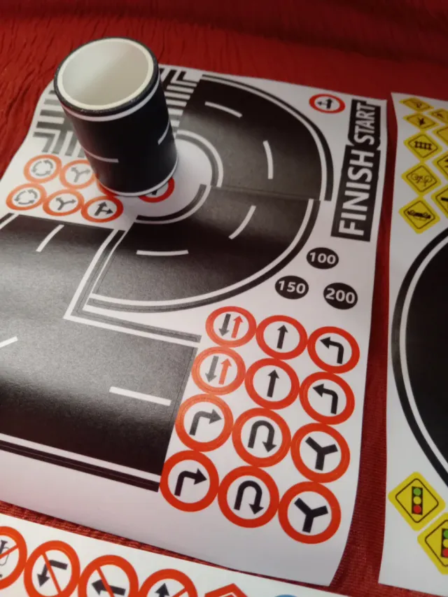 Strade per modellini di modelismo diorama