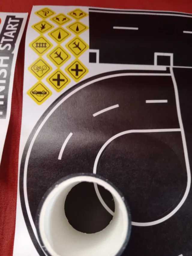 Strade per modellini di modelismo diorama