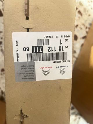 Embrague Peugeot 406