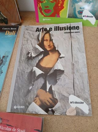 6 volumi di arte e artisti 