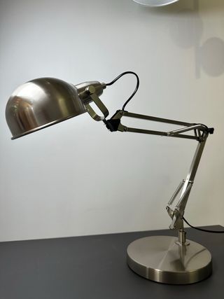 Lampada da scrivania nicquel