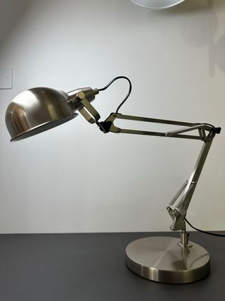 Lampada da scrivania nicquel