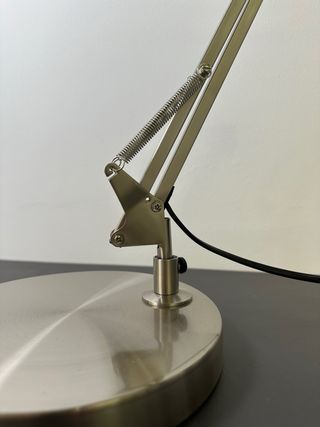 Lampada da scrivania nicquel