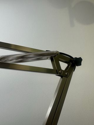 Lampada da scrivania nicquel