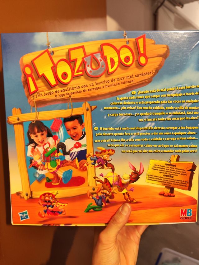 Juego Tozudo más de 3 años