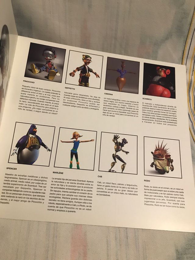 P3K Pinocho 3000 . Ficha tecnica Filmax