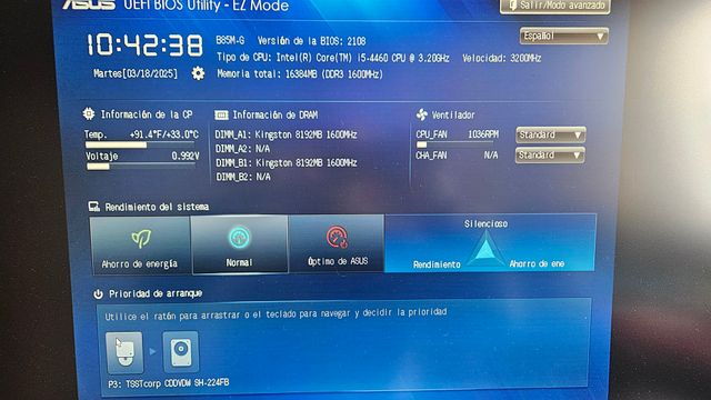 Ordenador sobremesa Asus